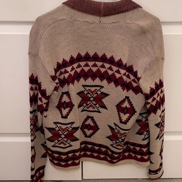 Tribal Print Cardigan XS  - Picture 3 of 4